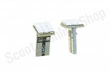 Лампы светодиодные 9 LED серхярк. синий 2шт