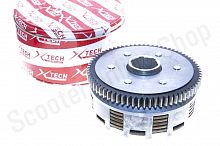Сцепление  в сборе 156FMI  CB125D, 161FMJ  CB150D  X-TECH