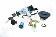 Замки GY6-50-80 + крышка бензобака комплект