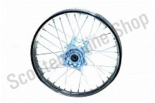 Диск  задний 1,85-R18  ось 17  сталь/хром  6х153х125 (звезда), 4х140х121(диск)