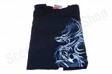 Футболка  Typ1  size:XL, 100% хлопок, черная