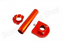 Ручка газа в сборе алюминиевая CNC  синий