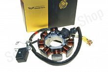 Статор генератора TTR250Rb 157FMI, 162FMJ, 165FMM 8 кат 3отв