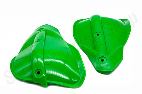 Сменные накладки защиты рук Regulmoto Ultra set зеленые  / RM-401071-1