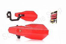 Защита рук мото #VLM-026 красные "CHENGYE"