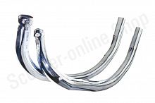 Колено глушителя  Jawa  638  "JING"  комплект