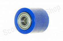 Ролик цепи в сборе  #1 d-10 синий