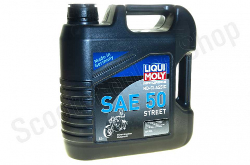 1230 Моторное масло LiquiMoly Racing HD-Classic 50 минеральное SG 4л фото фотография изображение картинка