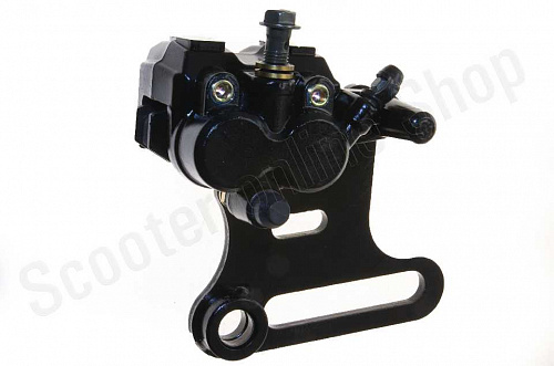 Суппорт тормозной питбайк  #6 (2 поршня) SY фото фотография изображение картинка