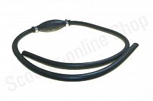 Шланг с грушей 1,5м "АТ" 2 хомута АТ-328