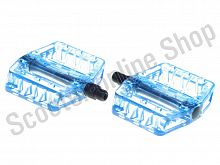 Педали велосипедные KAGAMI пластик/CR-MO AXLE, 9/16", - 107 MID