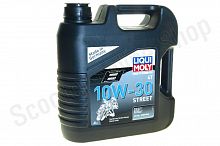 1688 Масло моторное LiquiMoly Motorbike 4T Street 10W-30 SL;MA-2 НС-синтетика 4л