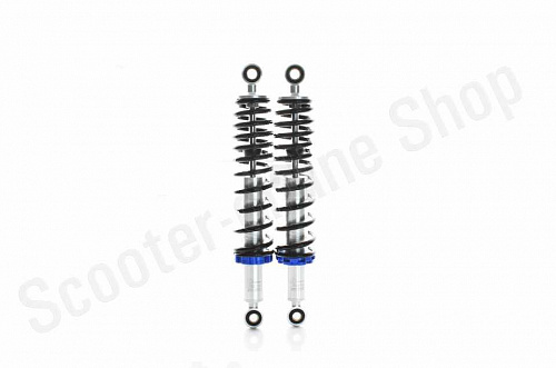 Амортизаторы задние  Delta  340mm, регулируемые  "JSBM"  (черные/хром) фото фотография изображение картинка