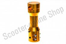 Вынос руля для скутера  d-22мм, траверса 22мм "золото"