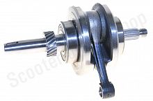 Коленвал в сборе 157FMI  162FMJ  Racer RC150-23 Tiger  CG125-150  p-15  шатун 139мм