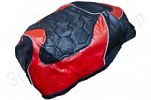 Чехол сиденья №4 скутер 150cc тип Nirvana Volcan красный  TM-021
