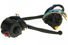 Переключатель руля правый CB125 с рычагом (черный)   "KOMATCU"  