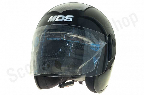 Шлем открытый Шлем защитный Х 70/8 Л Джет с забралом черный металлик S(56) фото фотография 