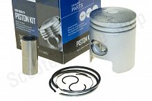 Поршень  в сборе Honda Dio AF34-35 50сс d-40 LS