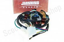Статор генератора   Suzuki LET'S   (5+1 катушка)   "JIANXING"