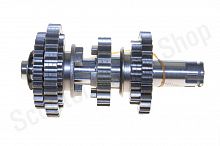 Вал КПП вторичный в сборе 164FML, 166FMM (CG, CB200-250) L-150