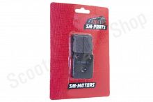 Колодки дискового тормоза питбайк однопоршневой суппорт  SM-PARTS