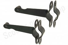 Крепление дуг Alpha чёрные комплект