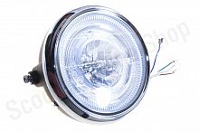Фара в сборе светодиодная  SENKE SK 150-22, 150-20, SK200 LED  D-19 L-210