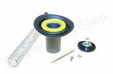 Мембрана карбюратора   с заслонкой и пружиной 4T GY6 150   d-24мм, основная   "KNG"