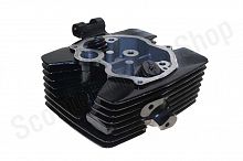 Головка цилиндра  166FMM  CG250   D-65,5  d-27/31  голая + комплект  клапанов Racer RC250
