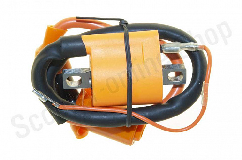 Катушка зажигания  тюнинг  Yamaha JOG  (оранжевая)  "CHENHAO" фото фотография изображение картинка