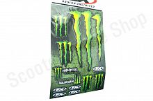 Наклейки 30х45 Monster  EX-001 комплект