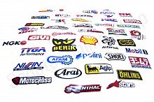 Стикерпак Бренды тип1 40шт 