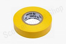 Изолента ПВХ 15ммХ20м желтая Yato / yt81594