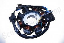 Статор генератора   139QMB   6+2 катушек, 5 контактов   "CYCLER" 