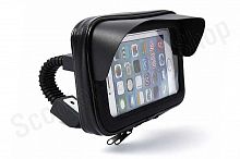 Держатель телефона на зеркало A2 6.3" вращающийся 360 град. с козырьком 