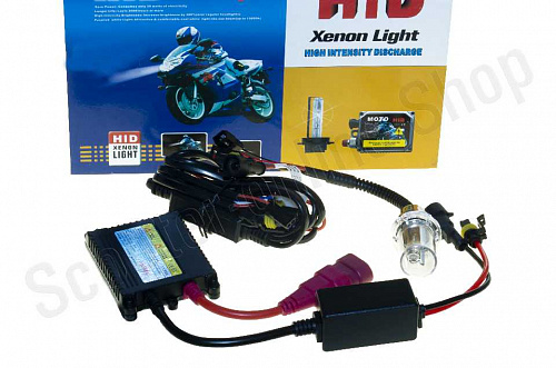 Ксенон мото H6 AC 5000K slim (арт:K-2002) фото фотография изображение картинка