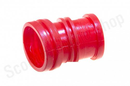 Патрубок воздушного фильтра  Active  силиконовый, красный фото фотография изображение картинка
