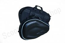 Кофры боковые  "KOMINE"  под карбон + дождевики