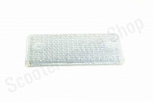 Катафот универсальный белый с отверстиями 201.3731-01 Техавтосвет