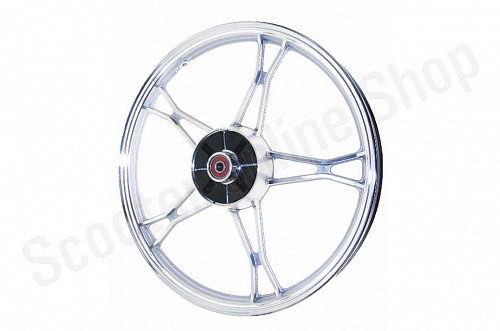 Диск колесный задний литой серебристый DELTA, ALPHA фото фотография изображение картинка