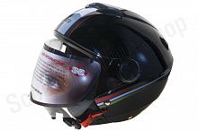 Шлем мото открытый HIZER 217 (S) #2 black