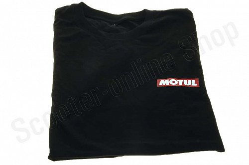 Футболка Motul черная 2XL 202986 фото фотография изображение картинка