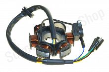 Статор генератора  YX125 YX140 6 катушек (эл.стартер)