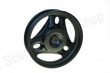 Диск колеса задний  10"-2.50  LETS, AD100  T19  железный  (черный)