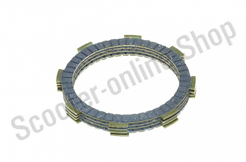 Диски сцепления полуавтомат 152FMI комплект 4шт фото фотография изображение картинка