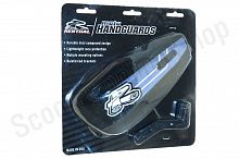 Защита рук двухкомпонентная + крепеж на руль RENTHAL HG-100 черная