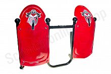 Дуги безопасности тюнинг Alpha с бардачками комплект