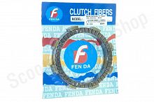 Диски сцепления   4T CG200   6шт,  "BAAZ"