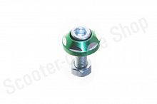 Болт декоративный М6  зеленый 